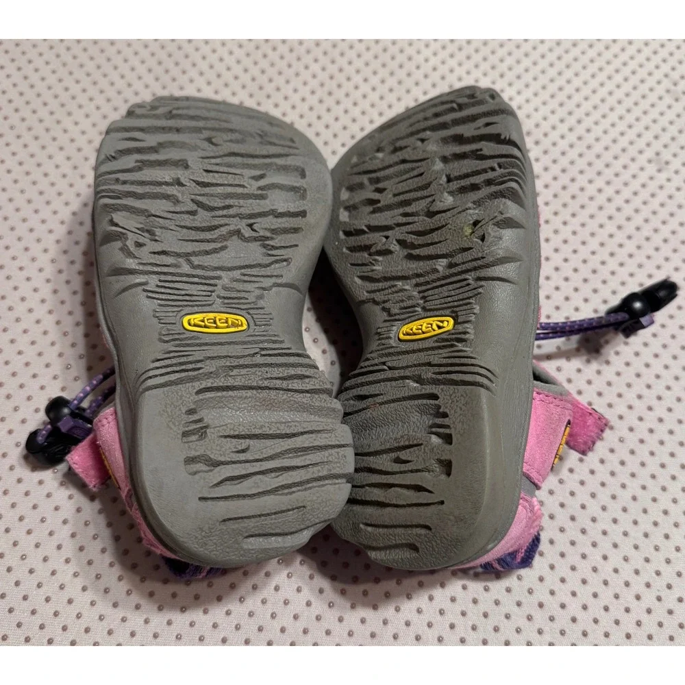 Keen Newport H2 Kids Waterproof Sandals Pink Purple Sport Shoes Size 10 Toddler